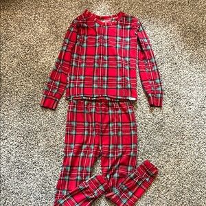 Gerber Kids Plaid Red Pajamas